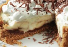 Έτοιμο σε 15 λεπτά το πιο λαχταριστό μπισκοτογλυκό ψυγείου με σοκολάτα και κομμάτια μπανάνας