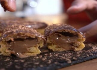 Έτοιμο σε 10 λεπτάκια: «Κολασμένο» γλυκό ψυγείου εκλέρ με μόνο 5 υλικά