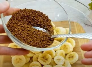 Ανάμειξε καφέ με μπανάνα και έφτιαξε την πιο εντυπωσιακή τούρτα