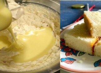 Κέικ με ζαχαρούχο γάλα και 4 ακόμη υλικά – Έτοιμο σε 35 λεπτά