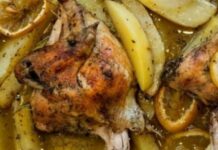 Κοτόπουλο στο φούρνο για τους καλοφαγάδες – Το μυστικό της Βέφας Αλεξιάδου στο λεμόνι