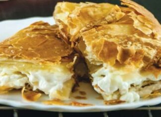 «Λιώνει» στο στόμα: Η απόλυτη κρεμώδης τυρόπιτα, έτοιμη σε λιγότερο από 15′!