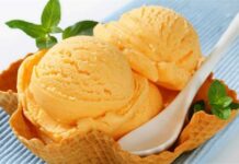 Θα “γλύφετε” τα δάχτυλά σας – Εύκολο παγωτό ροδάκινο από την Αργυρώ Μπαρμπαρίγου