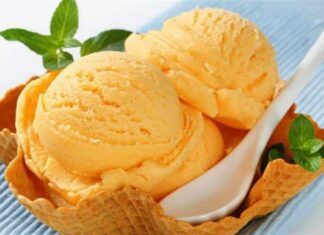 Θα “γλύφετε” τα δάχτυλά σας – Εύκολο παγωτό ροδάκινο από την Αργυρώ Μπαρμπαρίγου