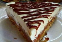 Τούρτα με μπισκότο και ζαχαρούχο γάλα σκέτη «κόλαση»!