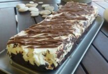 Εύκολη Τούρτα Παγωτό, χωρίς Παγωτομηχανή, με μόνο 4 υλικά, Έτοιμη σε 20 Λεπτά!