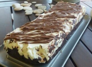 Εύκολη Τούρτα Παγωτό, χωρίς Παγωτομηχανή, με μόνο 4 υλικά, Έτοιμη σε 20 Λεπτά!