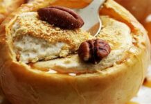 Πεντανόστιμα ψητά μήλα με τυρί κρέμα!