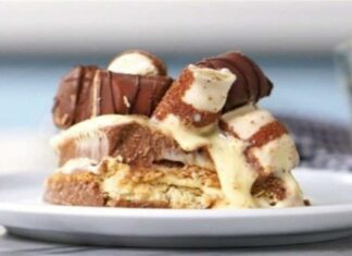 «Σπάει» τη λιγούρα – Πρωτότυπο και λαχταριστό γλυκό ψυγείου με Bueno