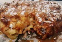 Τη φτιάχνεις σε 10 λεπτά – Εύκολη και νόστιμη μηλόπιτα χωρίς ζύμη