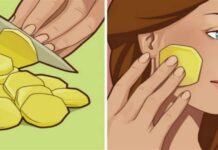 Έκοψε μια φέτα πατάτας και την έβαλε στο πρόσωπό της – Μια βδομάδα μετά, τα αποτελέσματα την ενθουσίασαν!