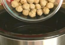 Πετάει παγωμένα κεφτεδάκια μέσα σε ηλεκτρική γάστρα και άλλα 2 υλικά! Πανδαισία γεύσεων!