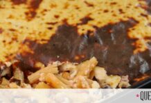 Ριγκατόνι με χωριάτικο λουκάνικο στο φούρνο
