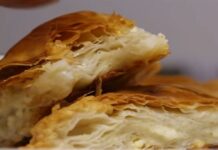 Νηστίσιμη τυρόπιτα με μόνο 4 υλικά – Έτοιμη μέσα σε 5 λεπτά