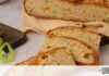 Ψωμί με cheddar και πράσινες πιπεριές