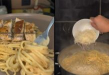 Λαχταριστή συνταγή για κρεμώδη μακαρονάδα με κοτόπουλο σε μόλις 20 λεπτά