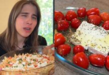 Πανεύκολη μακαρονάδα με φέτα και ντομάτα